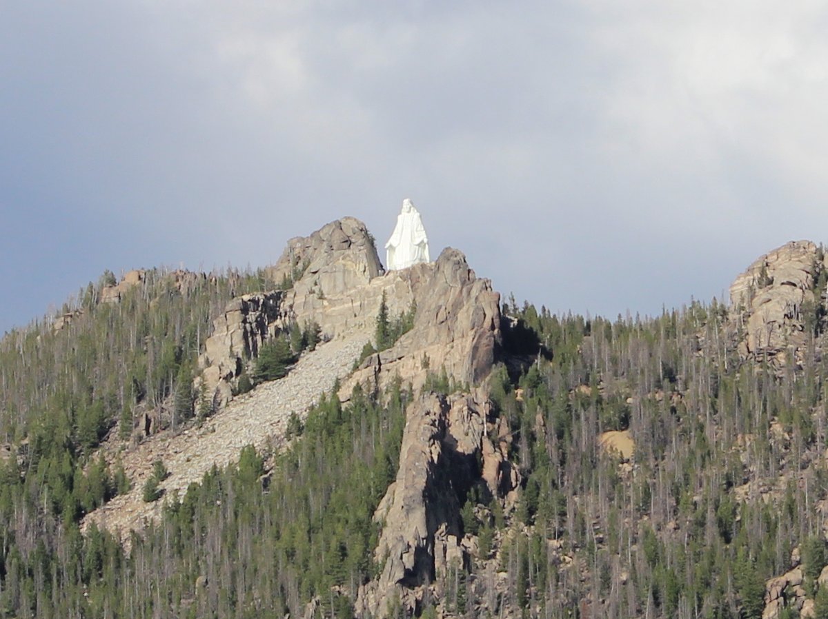 Butte's Madonna on the mountainside: a testament to faith and community
