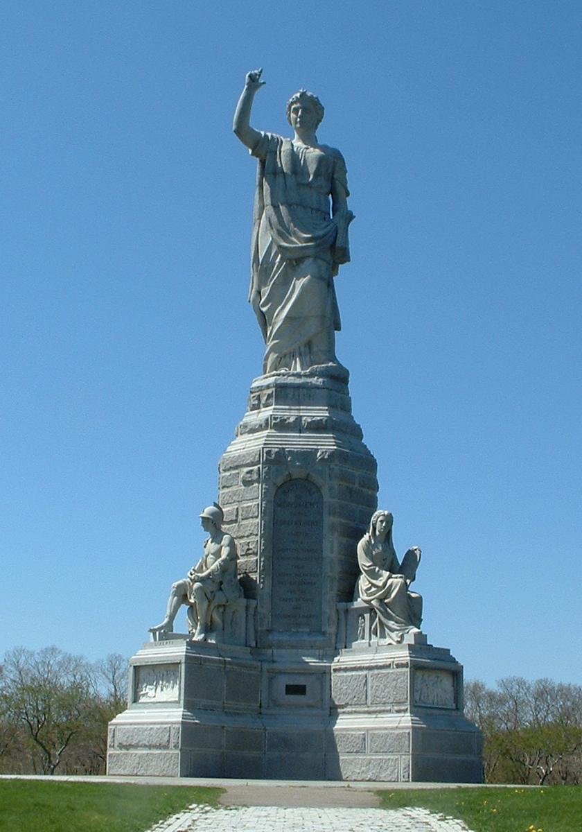 A giant tribute to the Pilgrims: The world's tallest solid granite monument
