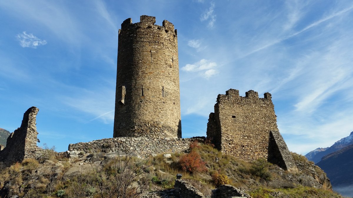 The eerie keep by the forked river