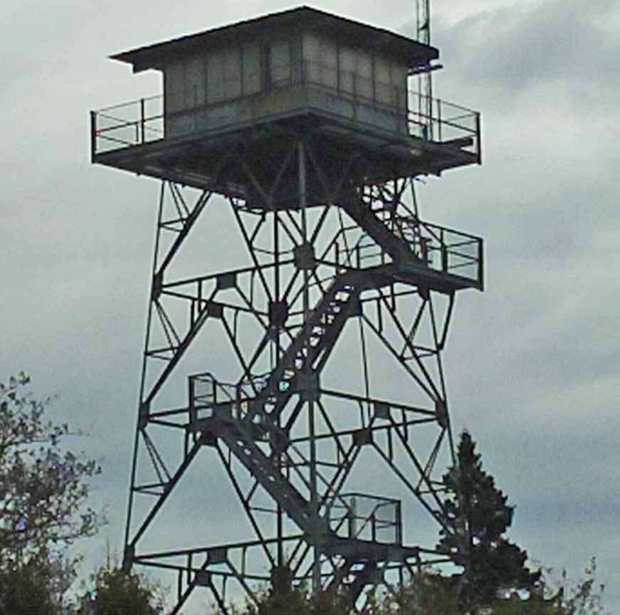 Feldtmann Ridge's Steel Sentinel: The New Fire Tower