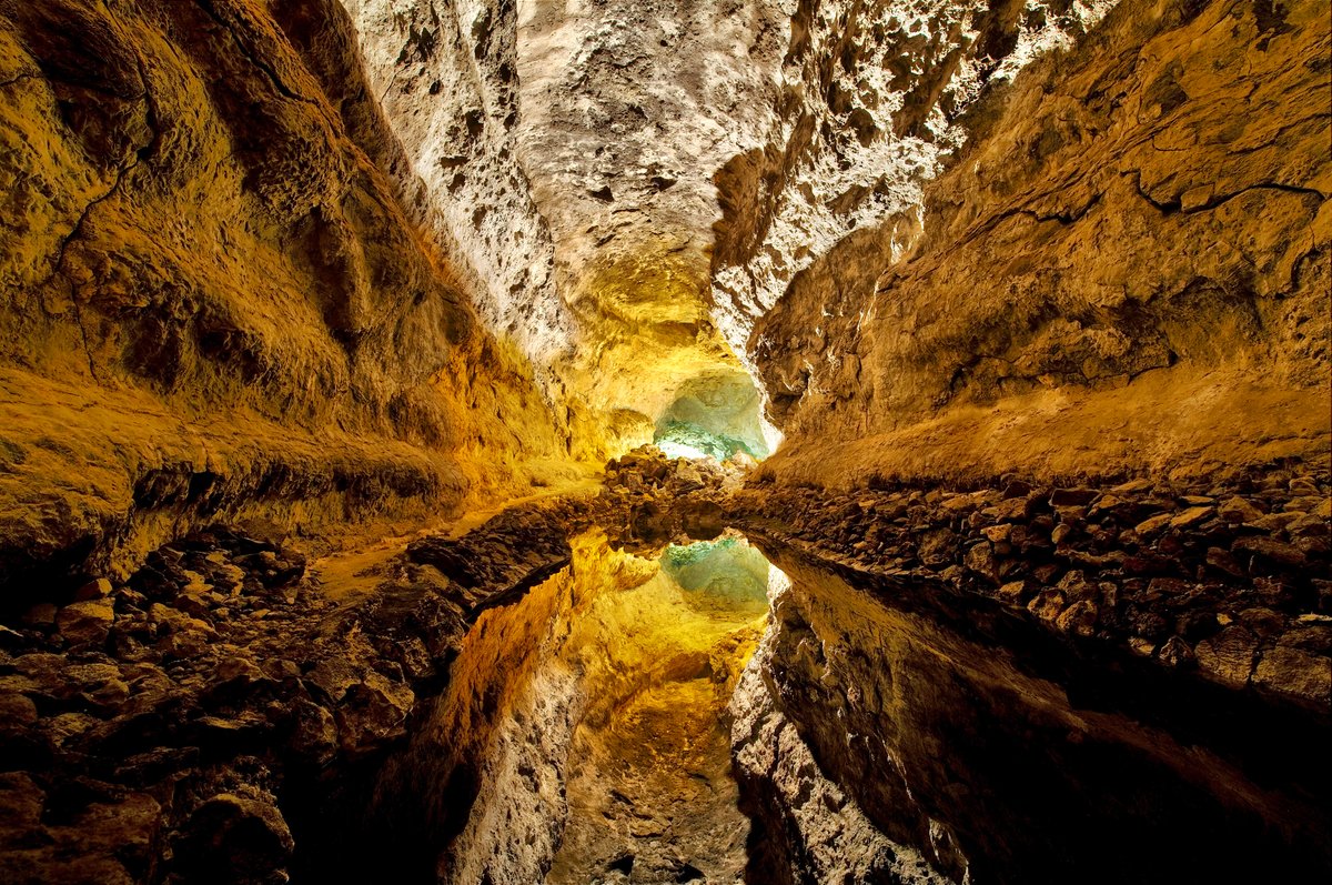 The Hidden Jewel Beyond Haría's Whispering Shores - Cueva de los Verdes in the