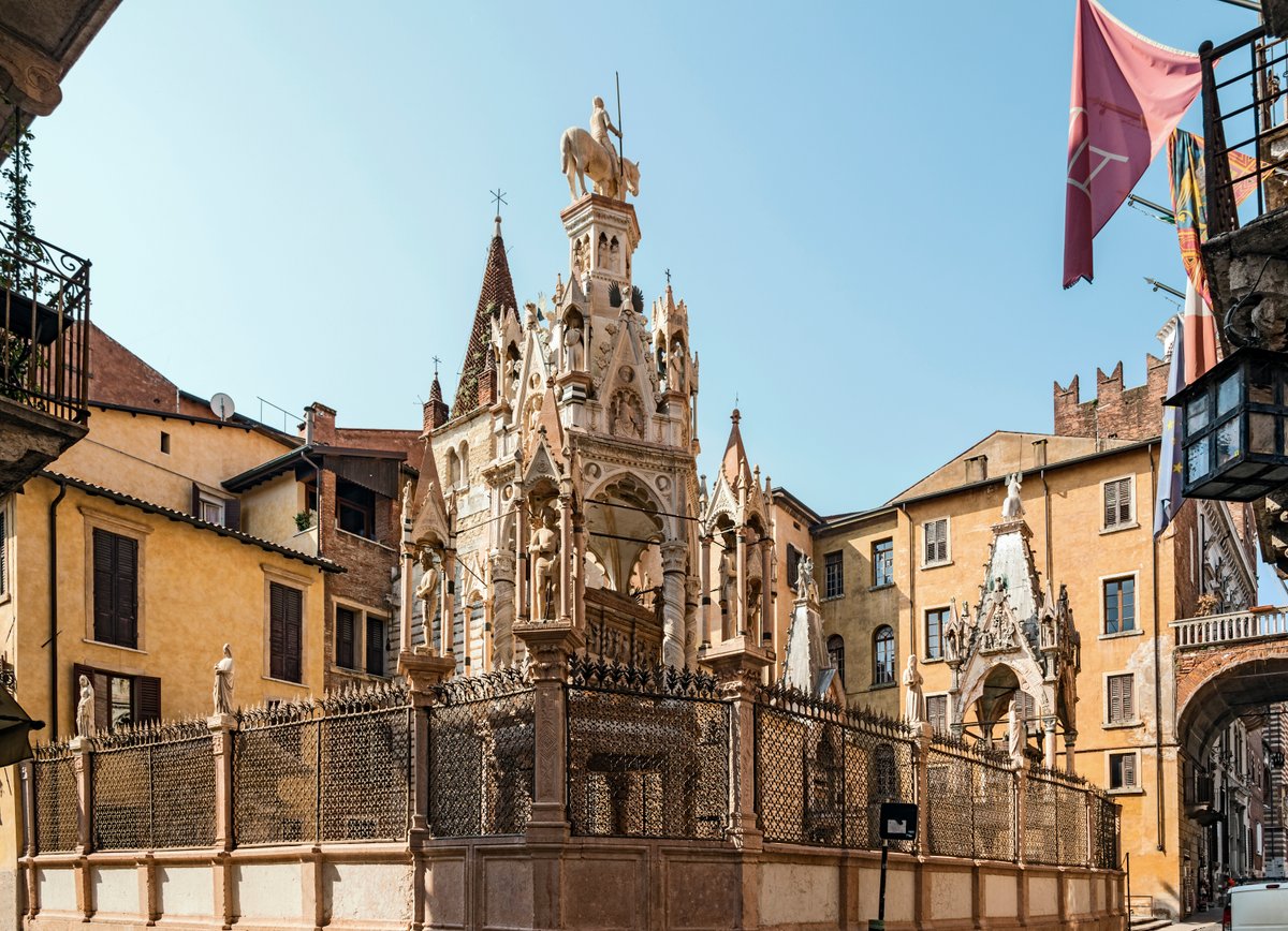Scaliger Tombs in Verona, Italy
