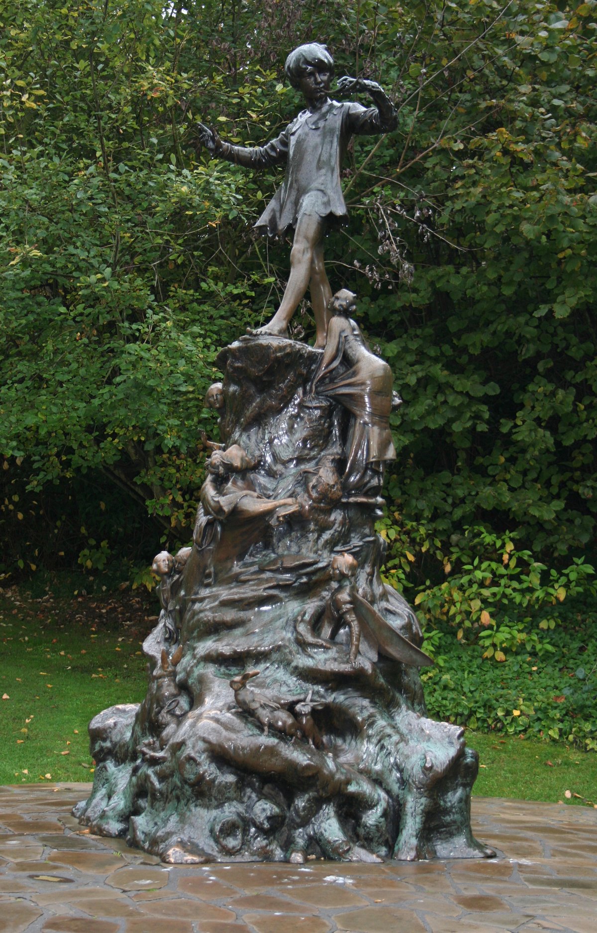 Peter Pan: A Bronze Friend Across Seven Sites