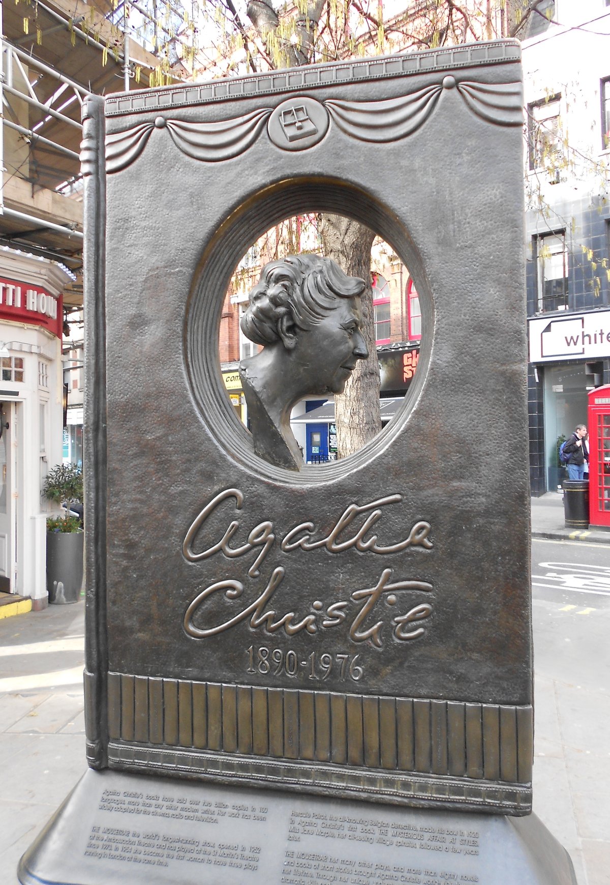 Agatha Christie's Eternal Inscription: A London Memorial