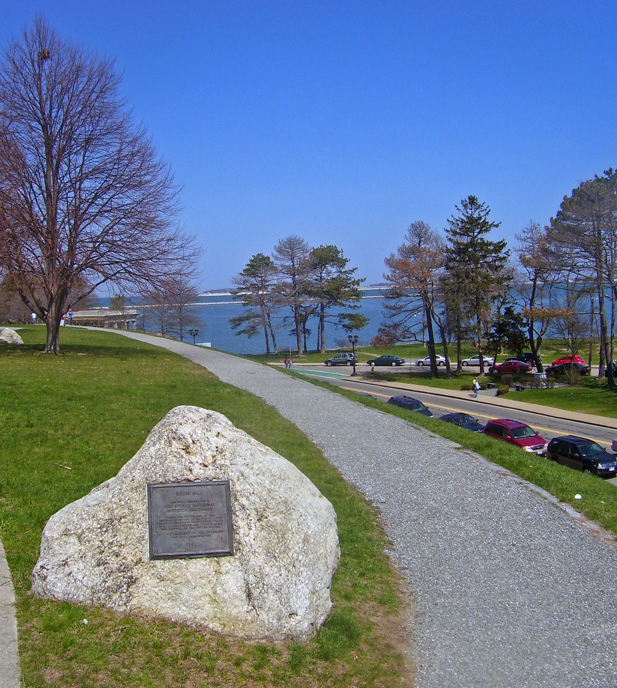 The Harsh Graves of the Pilgrims - Cole's Hill, Plymouth