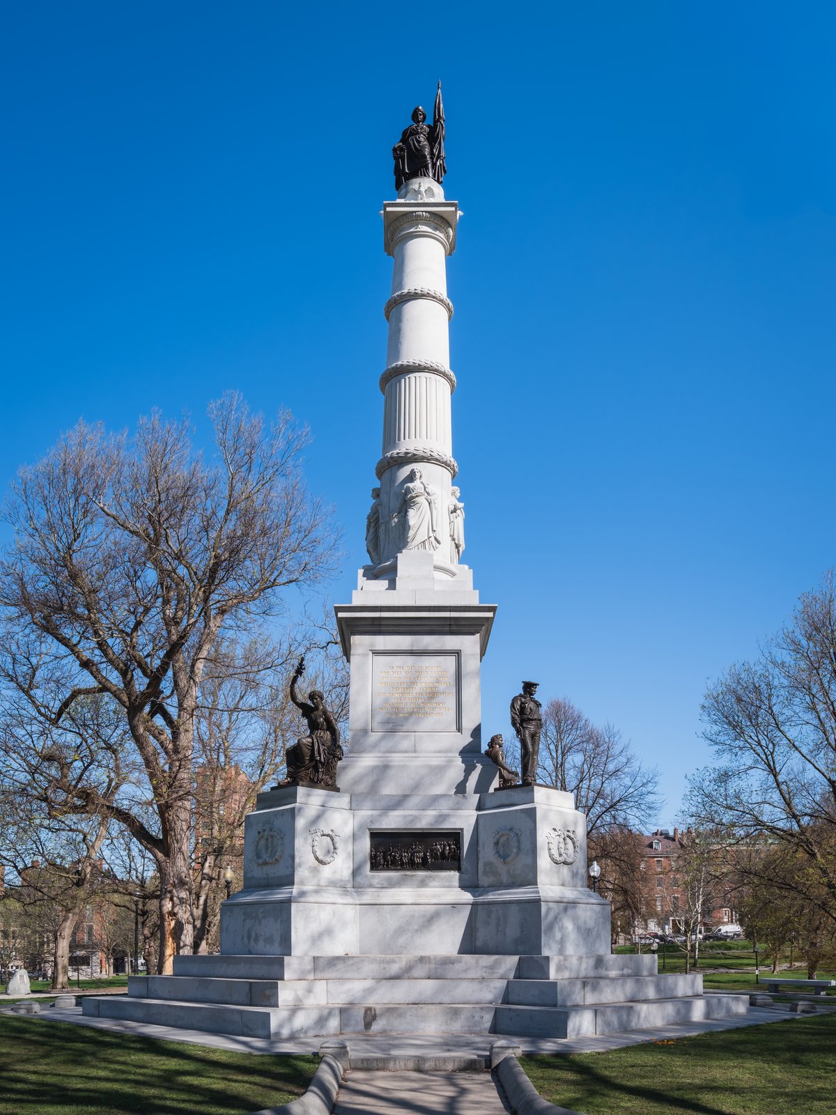 Boston Common's War-Winning Monument