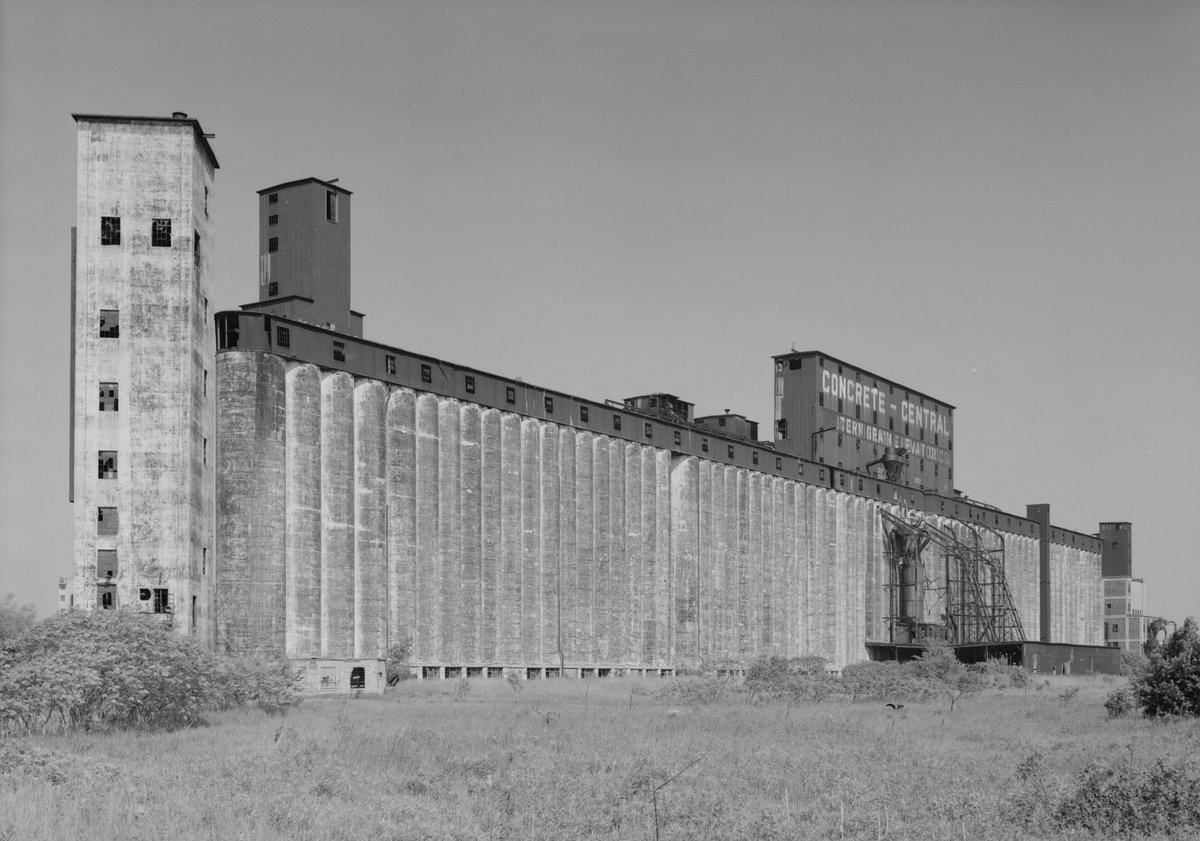 The Concrete-Central Elevator: Buffalo's largest grain elevator