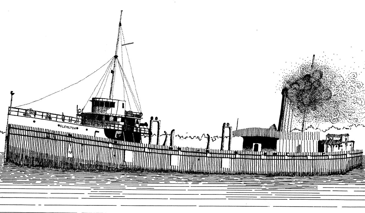1893's Behemoth, SS Glenlyon: Drowned in chilly Lake Superior