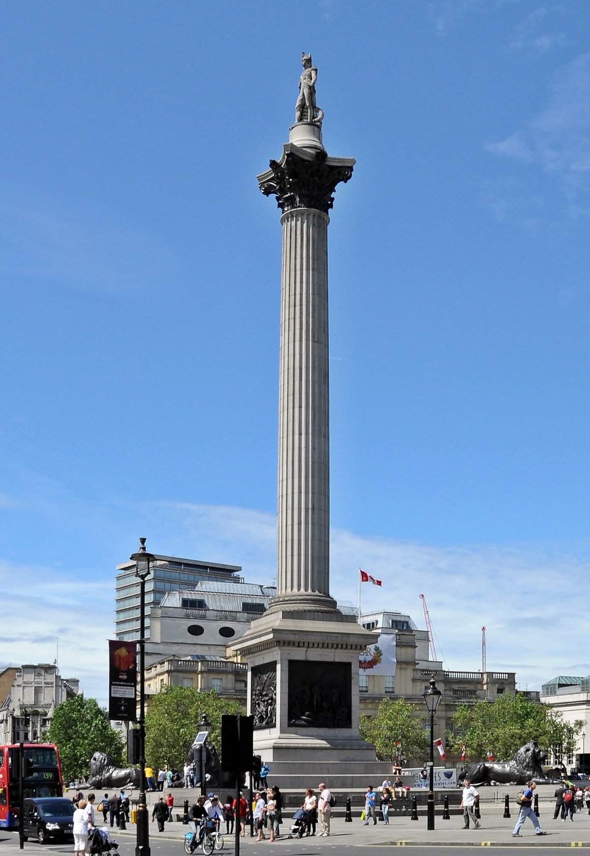 The Column that Turned Trafalgar Upside Down