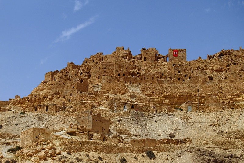 Whispers from the Heights: Old Chenini's Enigmatic Tower in the Land of Tunisia