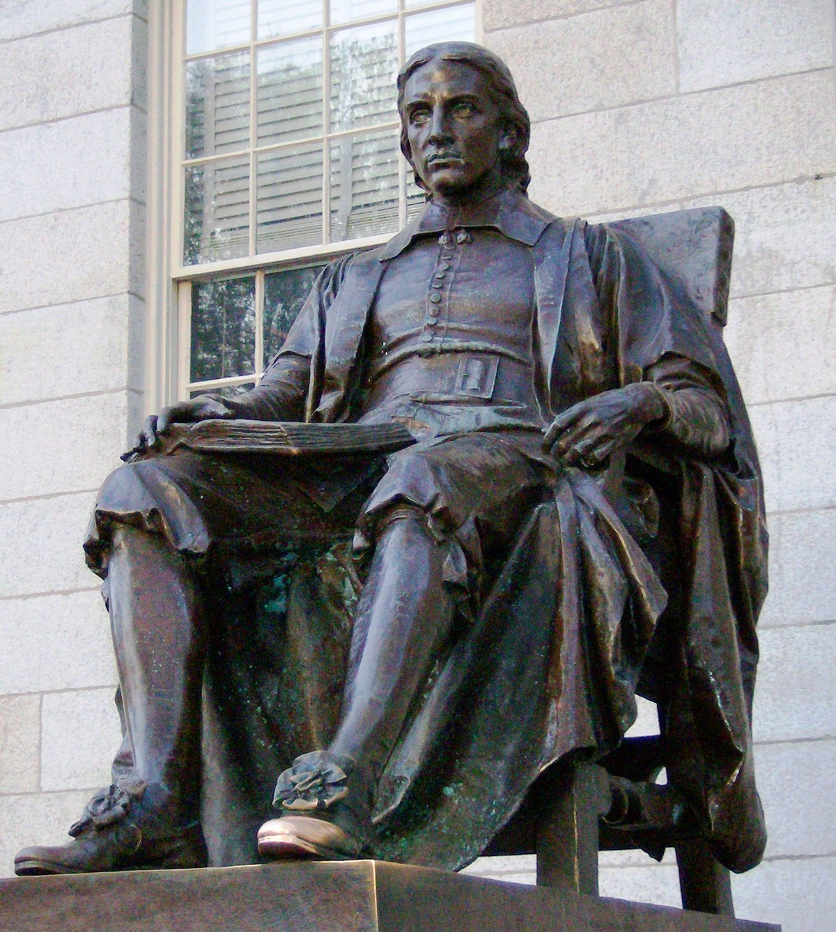 A Toe-Tickling Statue: John Harvard's Lucky Foot in Harvard Yard