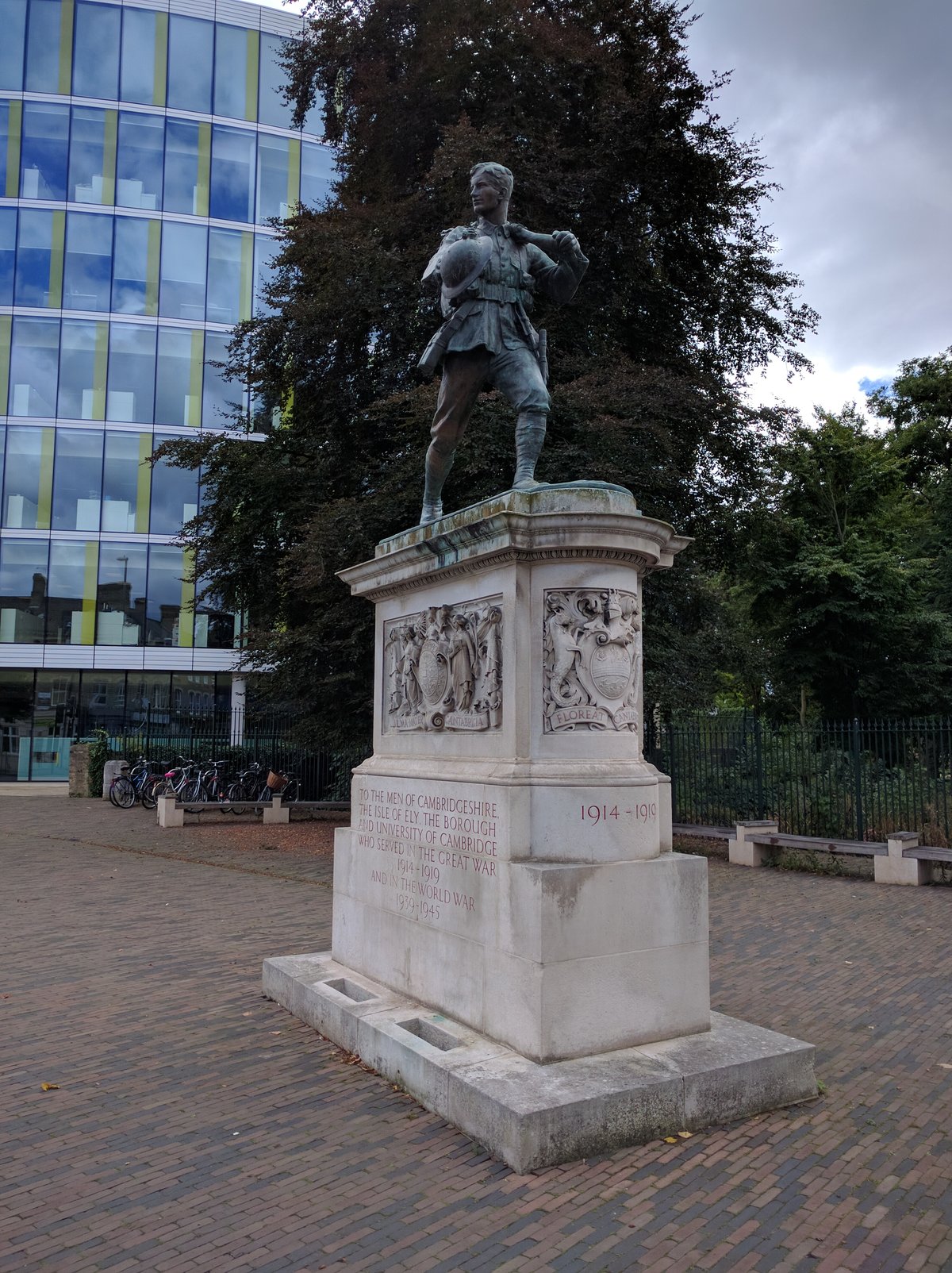 The Homecoming: A Bronze Soldier Marching Through Cambridge